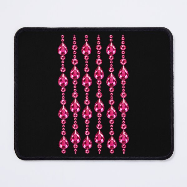 Item preview, BIRTHSTONE COLLECTION ⭐ CASCADE - AUGUST • PINK SPINEL • Modern designed and sold by WheelieGdArt.