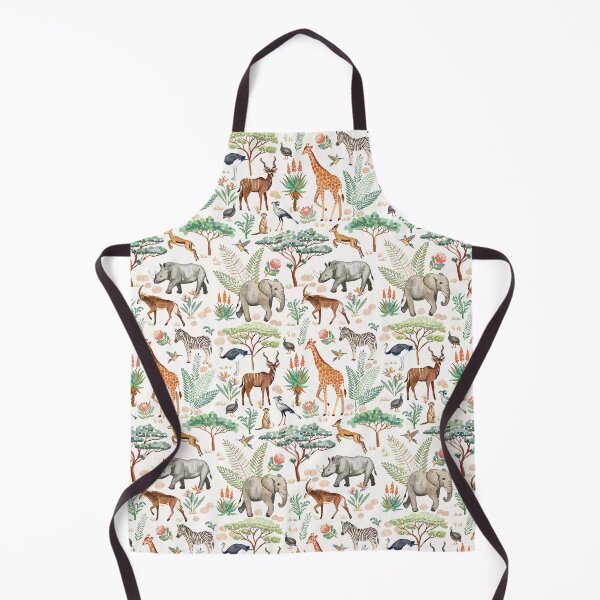 Item preview, Watercolor Safari Herd Animals designed and sold by TigaTiga.