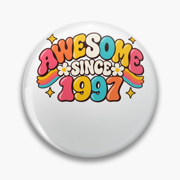 Item preview, Awesome Since 1997 Twenty Seventh Birthday Vintage Born 1997 Celebration designed and sold by drawwiika+44.