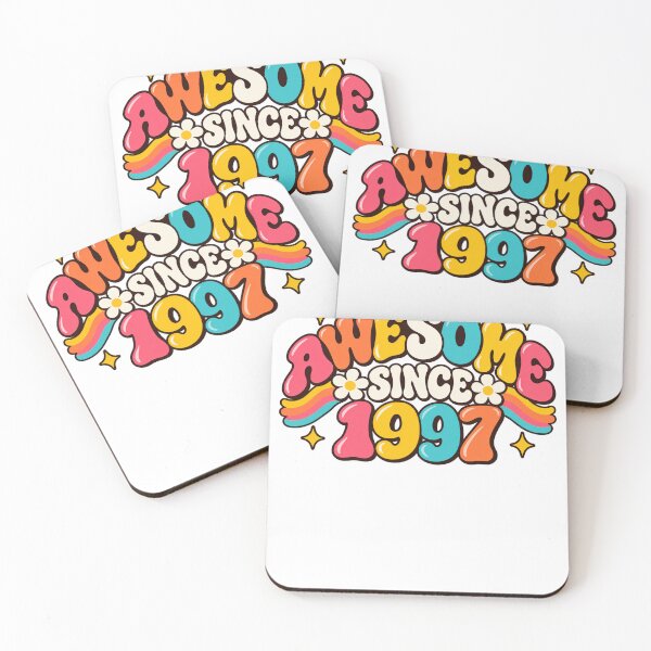 Item preview, Awesome Since 1997 Twenty Seventh Birthday Vintage Born 1997 Celebration designed and sold by drawwiika+44.