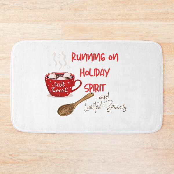 Item preview, RUNNING ON HOLIDAY SPIRIT AND LIMITED SPOONS designed and sold by mamolebo.