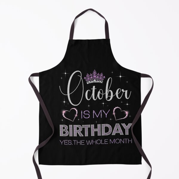 Item preview, October Is My Birthday Whole Month Party designed and sold by stershopepie.