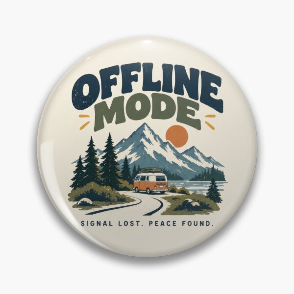 Artikelvorschau, Der Offline-Modus ist eine Möglichkeit zum Entspannen. entworfen und verkauft von anytka.