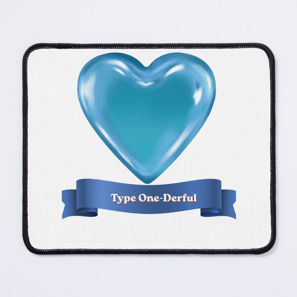 Item preview, Type One-Derful Blue Heart Diabetes Awareness designed and sold by Lakshimalsha.