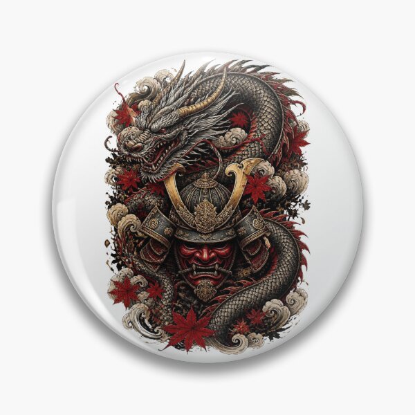 Item preview, ArtJapaneseDragonSamurai designed and sold by Artrendzs.