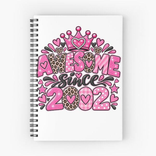 Item preview, Awesome Since 2002 Birthday Women Born Year Celebration Gift designed and sold by drawwiika+44.
