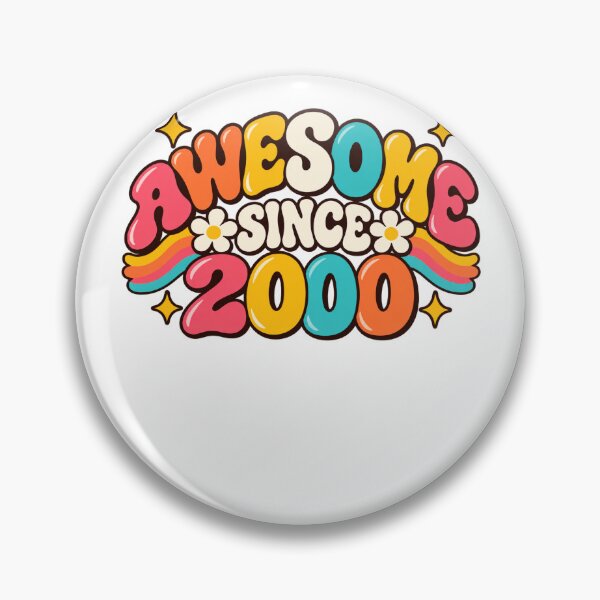 Item preview, Awesome Since 2000 Birthday Born In 2000 24th Celebration designed and sold by drawwiika+44.