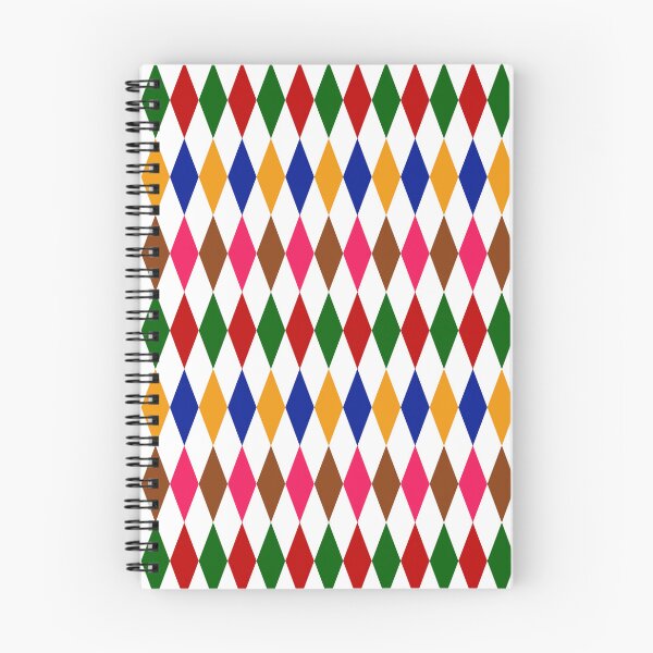Item preview, Ethnic Harlequin Diamonds Pattern Design - Light  designed and sold by PatternTitan.