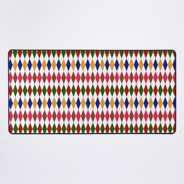 Item preview, Ethnic Harlequin Diamonds Pattern Design - Light designed and sold by PatternTitan.
