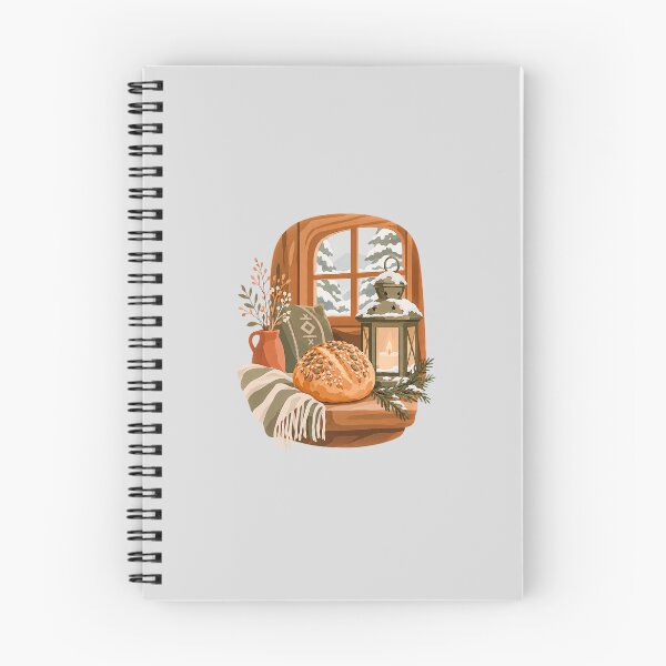 Item preview, Cozy Winter Still Life with Bread and Lantern designed and sold by hattie's.