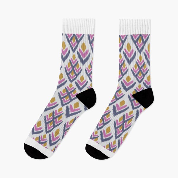 Item preview, A distinctive Ikat-inspired pattern featuring rhythmic geometric shapes and organic lines inspired by traditional woven textiles. designed and sold by Line-Aura.