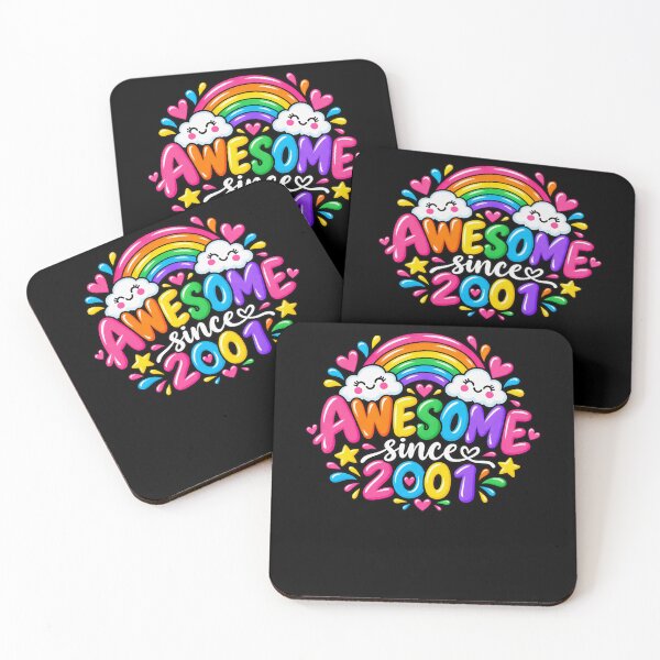 Item preview, Awesome Since 2001 Birthday Born In 2001 designed and sold by drawwiika+44.