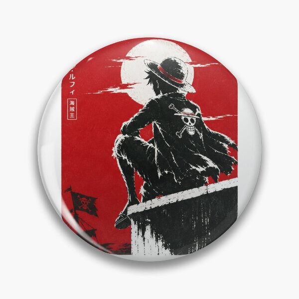 Item preview, Straw Hat Pirate Red Moon Silhouette designed and sold by Dlvznbm.