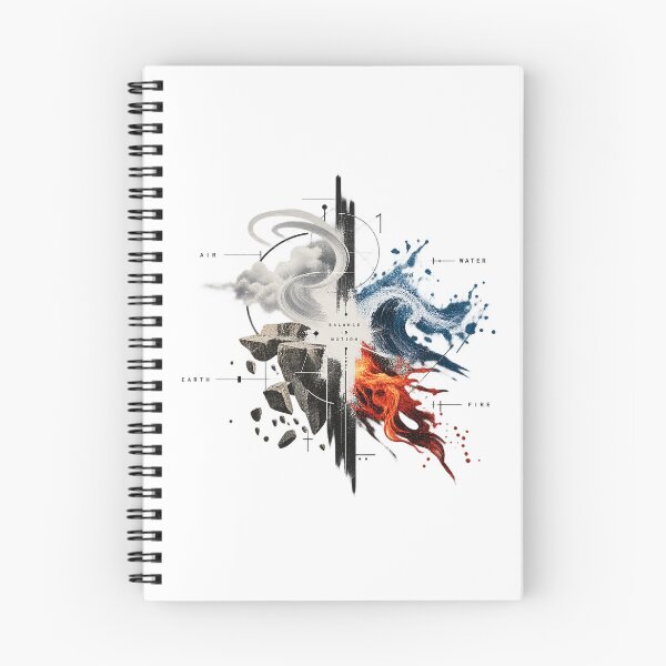 Item preview, Balance in Motion Sacred Four Elements Geometric Art designed and sold by zzz888.