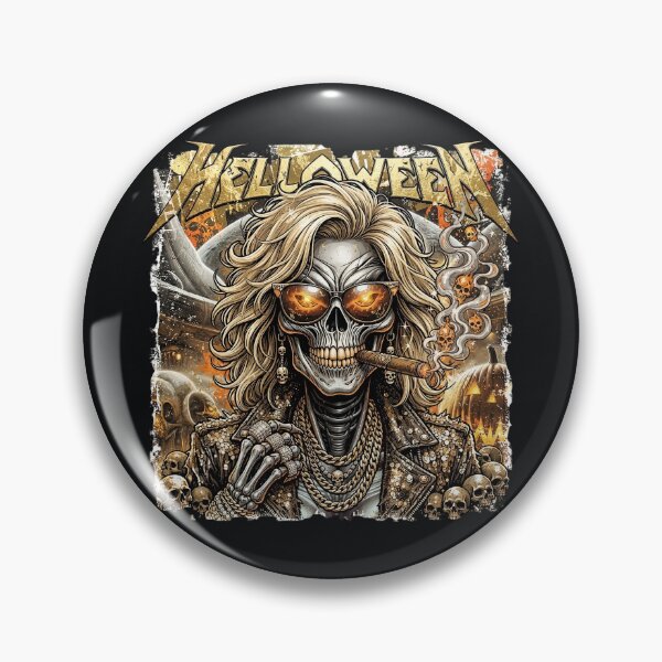 Item preview, Halloween Blonde Skull Cyborg Blonde Hair Cigar designed and sold by Voodoo Store Paranormal Collections.