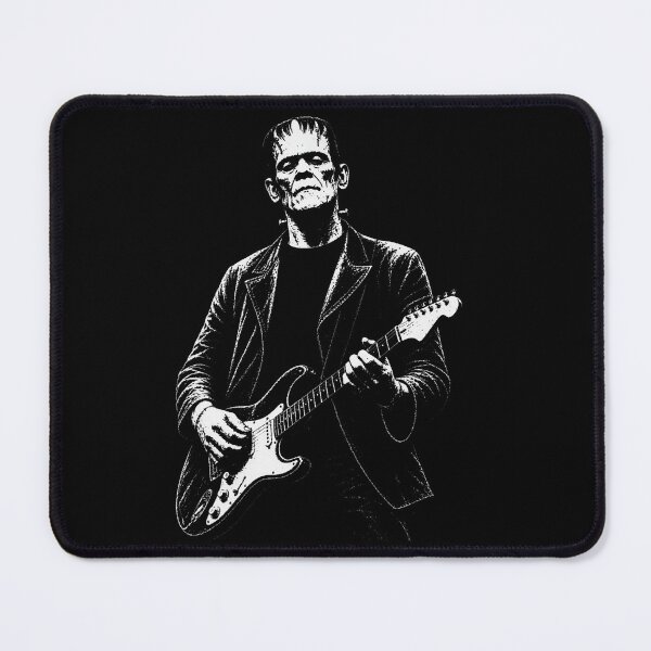 Item preview, Vintage Frankenstein Playing Guitar Halloween designed and sold by stershopepie.