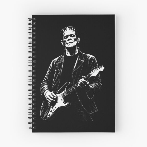 Item preview, Vintage Frankenstein Playing Guitar Halloween designed and sold by stershopepie.