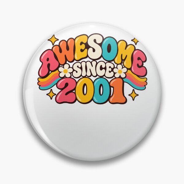 Item preview, Awesome Since 2001  Retro Vintage designed and sold by drawwiika+44.
