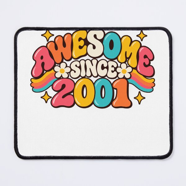 Item preview, Awesome Since 2001  Retro Vintage designed and sold by drawwiika+44.