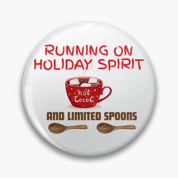 Item preview,  RUNNING ON HOLIDAY SPIRIT AND LIMITED SPOONS designed and sold by mamolebo.