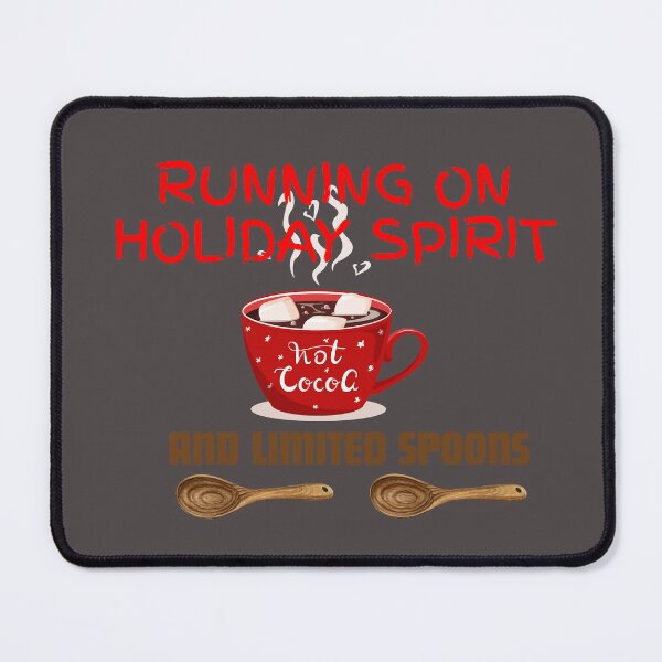 Item preview, RUNNING ON HOLIDAY SPIRIT AND LIMITED SPOONS designed and sold by mamolebo.