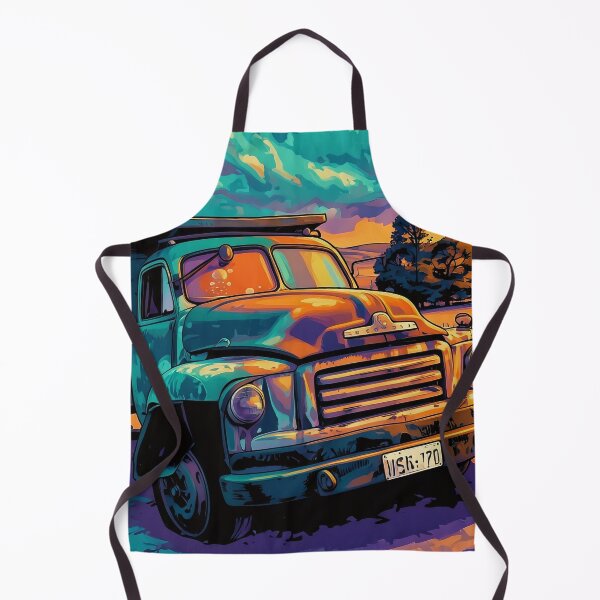 Item preview, Colorful Vintage Truck designed and sold by tomorrowsart.