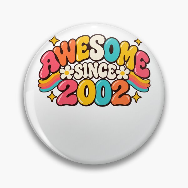Item preview, Awesome Since 2002 Birthday Gift Born 2002 Twenty Second Birthday designed and sold by drawwiika+44.