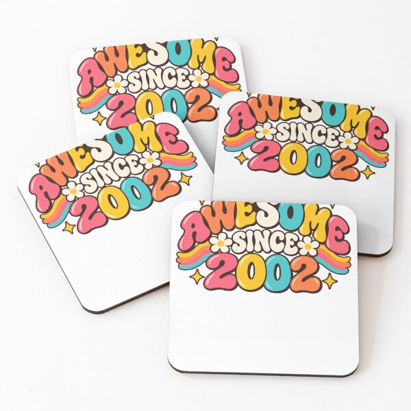 Item preview, Awesome Since 2002 Birthday Gift Born 2002 Twenty Second Birthday designed and sold by drawwiika+44.