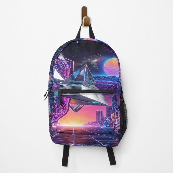 Item preview, Retro Synthwave Abstract Shape Background designed and sold by Solomon-Ent-144.
