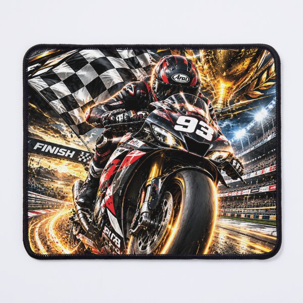 Item preview, Chase The Finish Line Superbike Racing Design designed and sold by M. Mamdouh Artworks.