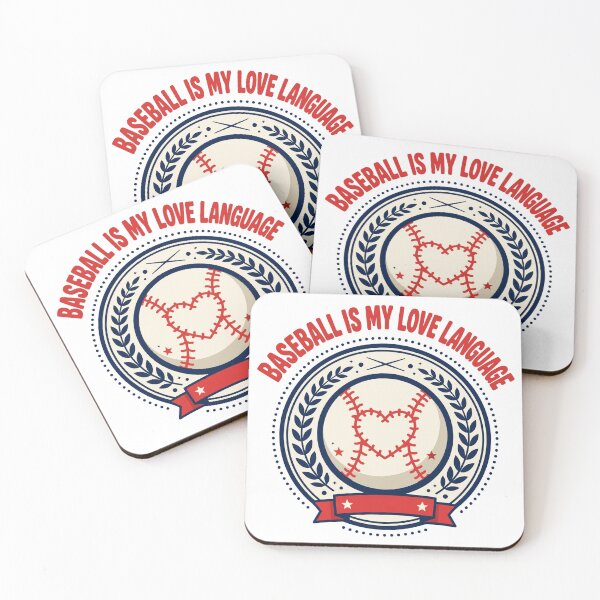 Item preview, Baseball Is My Love Language Vintage Badge T-Shirt designed and sold by ApparelOutpost.