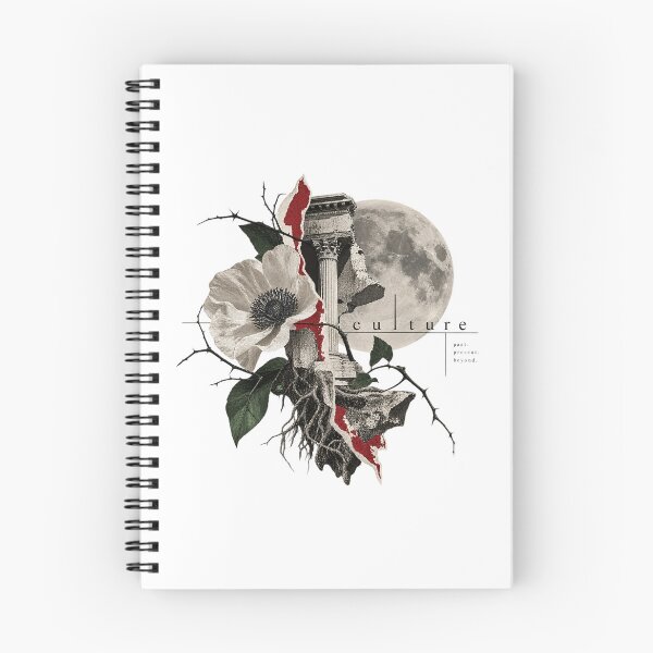 Item preview, Classical Heritage Surreal Collage Moon and Botanical Architecture designed and sold by zzz888.
