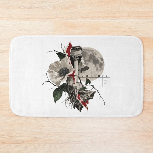 Item preview, Classical Heritage Surreal Collage Moon and Botanical Architecture designed and sold by zzz888.