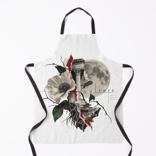 Item preview, Classical Heritage Surreal Collage Moon and Botanical Architecture designed and sold by zzz888.