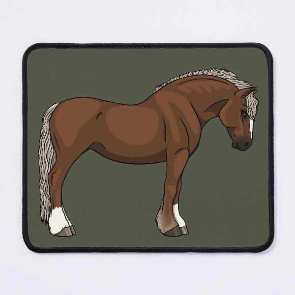 Item preview, Flaxen Chestnut Vladimir Heavy Draft designed and sold by Old Water Cryptid .
