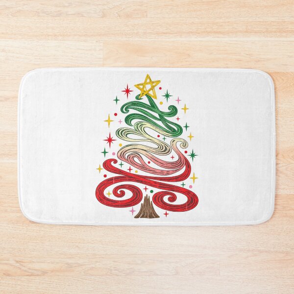 Item preview, Minimalist Vintage Christmas Tree Festive Tee designed and sold by DesignArtist.ia.