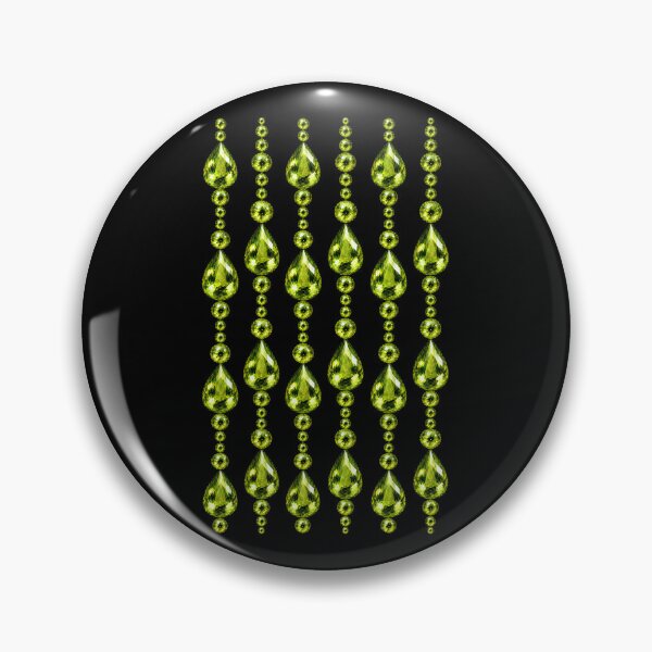 Item preview, BIRTHSTONE COLLECTION ⭐ CASCADE - AUGUST • PERIDOT • Modern designed and sold by WheelieGdArt.