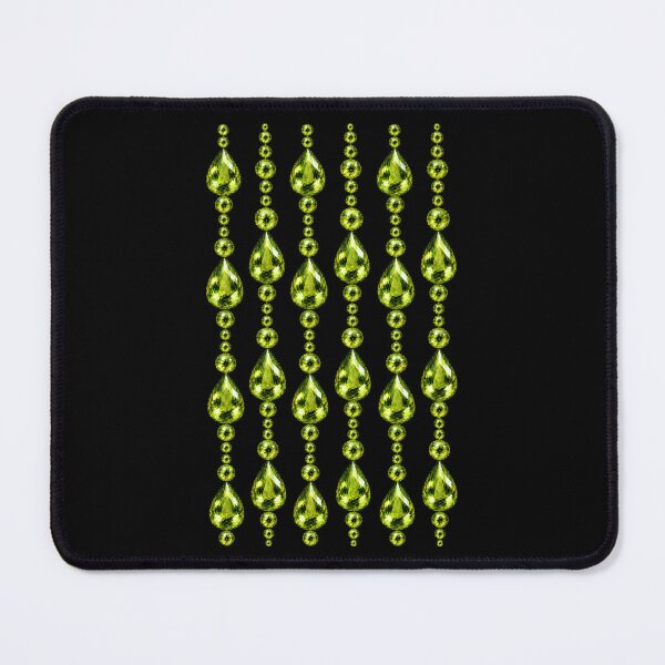 Item preview, BIRTHSTONE COLLECTION ⭐ CASCADE - AUGUST • PERIDOT • Modern designed and sold by WheelieGdArt.