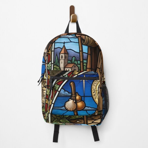 Item preview, Saint James Pilgrim Stained Glass designed and sold by Sybille-Yates.