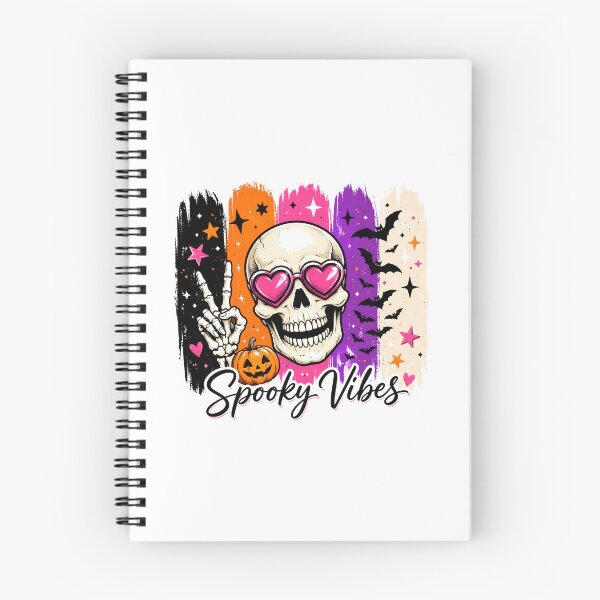 Item preview, Spooky Vibes Colorful Skeleton Halloween designed and sold by CleanDecor.