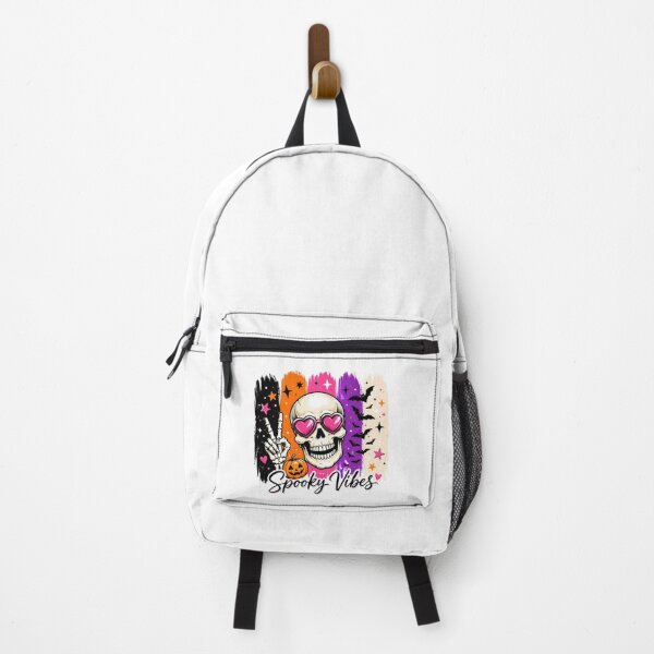 Item preview, Spooky Vibes Colorful Skeleton Halloween designed and sold by CleanDecor.