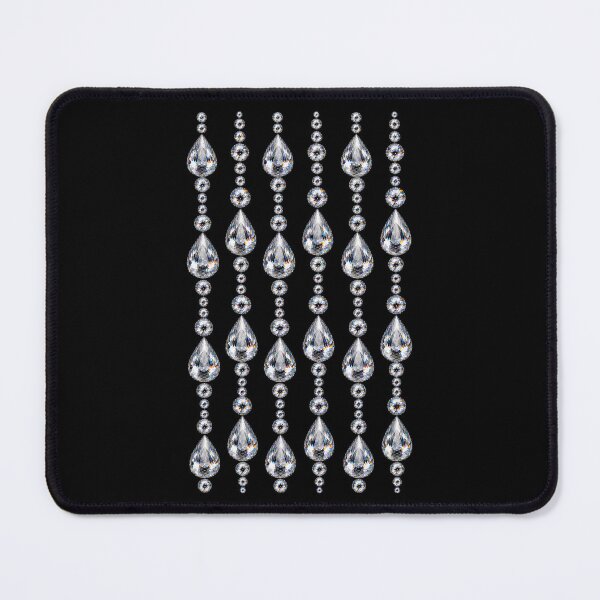 Item preview, BIRTHSTONE COLLECTION ⭐ CASCADE - APRIL • DIAMOND • Modern designed and sold by WheelieGdArt.