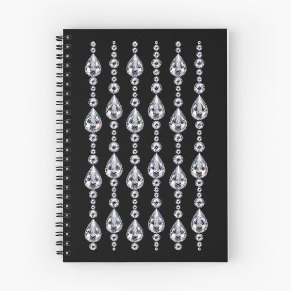 Item preview, BIRTHSTONE COLLECTION ⭐ CASCADE - APRIL • DIAMOND • Modern designed and sold by WheelieGdArt.