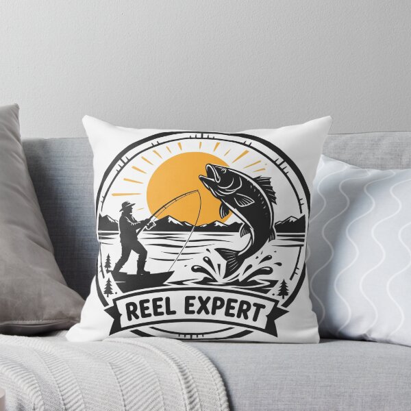 Item preview, Reel Expert Funny Fishing Bass Sunset T-Shirt designed and sold by ApparelOutpost.