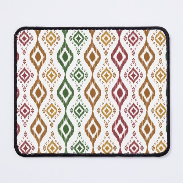 Item preview, A distinctive Ikat-inspired pattern featuring rhythmic geometric shapes designed and sold by Line-Aura.