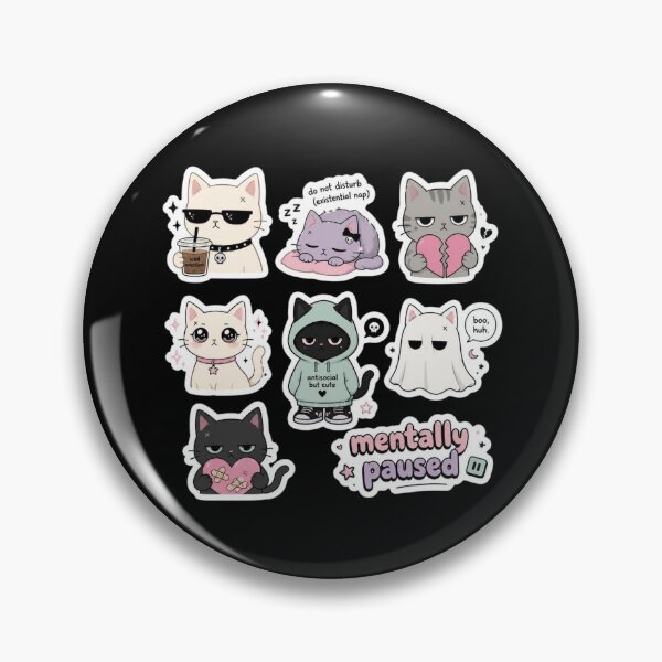 Item preview, Cat Soft Goth Pack designed and sold by creativerooney.