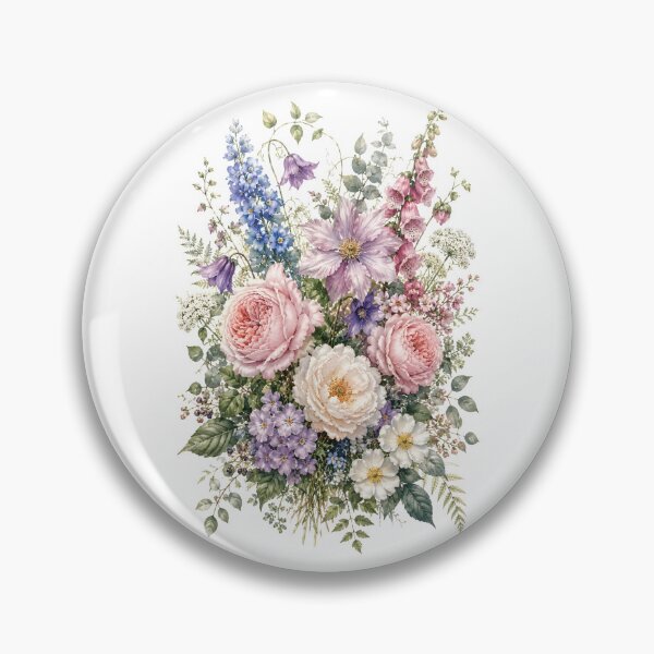 Item preview, Woodland Flower & Foliage Collection – Botanical Nature Floral Art designed and sold by Amsafjol.