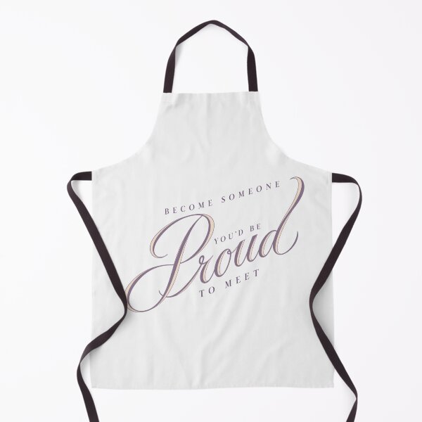 Item preview, Become Someone You’d Be Proud To Meet Inspirational Script  designed and sold by PhylonBoxx.