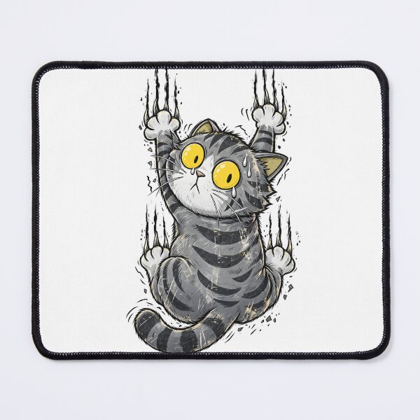 Item preview, Funny Sweaty Tabby Cat With Claws designed and sold by Artistikastore.