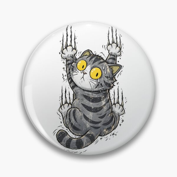 Item preview, Funny Sweaty Tabby Cat With Claws designed and sold by Artistikastore.